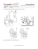 Предварительный просмотр 2 страницы Luxen Home WHF990 Instruction Manual