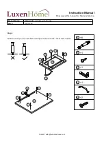 Предварительный просмотр 3 страницы Luxen Home WHIF1000 Instruction Manual