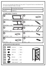 Предварительный просмотр 1 страницы Luxen Home WHIF415 Assembly Instructions