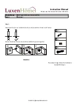 Preview for 3 page of LuxenHome WHIF387 Instruction Manual