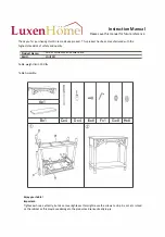 Preview for 1 page of LuxenHome WHIF957 Instruction Manual