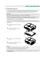 Предварительный просмотр 19 страницы Luxeon D512PF User Manual