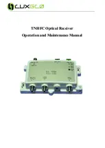 Предварительный просмотр 1 страницы LuxGlo TNHFC Operation And Maintenance Manual