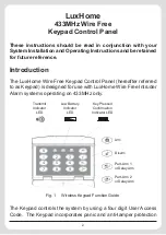 Preview for 2 page of LuxHome LHC110SU Instruction Manual