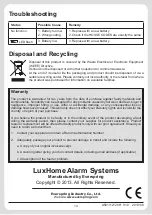 Preview for 14 page of LuxHome LHC110SU Instruction Manual