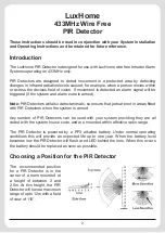 Preview for 2 page of LuxHome LHD100SU Instruction Manual