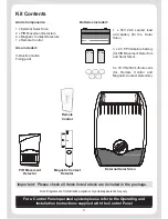 Preview for 3 page of LuxHome LHK100SU Instruction Manual