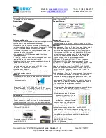 Preview for 5 page of Luxi Electronics Presenter TPR-150CR Quick Start Manual