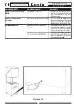 Предварительный просмотр 55 страницы Luxia K1300 CL Operating And Service Manual