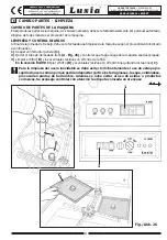 Предварительный просмотр 61 страницы Luxia K1300 CL Operating And Service Manual