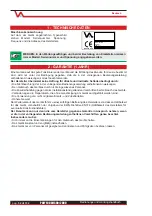 Предварительный просмотр 52 страницы Luxia Poly 1000 Operating And Service Manual