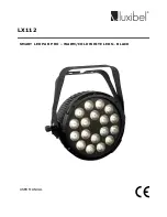 Luxibel LX112 User Manual preview