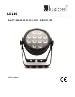 Предварительный просмотр 1 страницы Luxibel LX119 User Manual