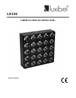 Luxibel LX131 User Manual preview