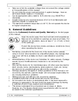 Preview for 3 page of Luxibel LX152 User Manual