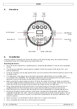 Предварительный просмотр 4 страницы Luxibel LX305 User Manual