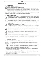 Preview for 3 page of Luxibel LX496 User Manual