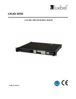 Preview for 1 page of Luxibel LXLS11002 User Manual