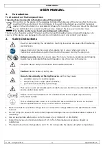 Preview for 3 page of Luxibel LXMH10002 User Manual