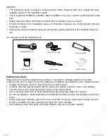 Предварительный просмотр 3 страницы Luxier BSH06-S Installation Manual