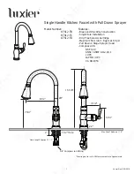 Luxier KTS12-T Installation Manual предпросмотр