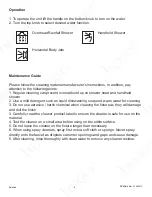 Preview for 9 page of Luxier SP03-AL Installation Manual