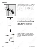 Preview for 7 page of Luxier SP07-SS Installation Manual