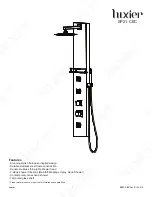 Preview for 1 page of Luxier SP21-CEC Manual