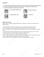 Preview for 11 page of Luxier SP27-GS-AQU Manual