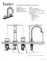 Предварительный просмотр 1 страницы Luxier WSP05-TM Manual