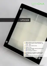 LUXIONA UPDOOR Manual preview