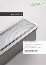 LUXIONA X-LINE G Manual preview