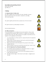 Preview for 4 page of Luxision Typ FARA Vela Assembly And Operating Instructions Manual