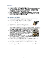 Preview for 4 page of Luxline Portable 8 Operation Manual