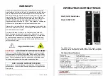 Luxlink RJSW-1012 Operating Instructions предпросмотр