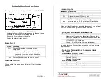 Предварительный просмотр 2 страницы Luxlink RSW-3002 Operating Instructions