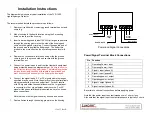 Предварительный просмотр 2 страницы Luxlink TVS-1002 Operating Instructions