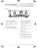 Preview for 6 page of Luxman C-700u Owner'S Manual