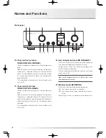 Preview for 8 page of Luxman C-700u Owner'S Manual