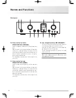 Preview for 8 page of Luxman C-900u Owner'S Manual