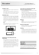 Предварительный просмотр 3 страницы Luxman CL-38uSE Owner'S Manual