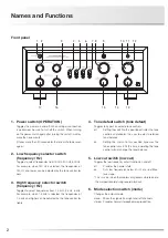 Предварительный просмотр 4 страницы Luxman CL-38uSE Owner'S Manual