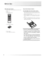 Предварительный просмотр 8 страницы Luxman D-380 Owner'S Manual