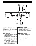 Предварительный просмотр 7 страницы Luxman DVA-250 Owner'S Manual