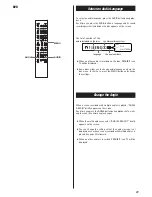 Предварительный просмотр 21 страницы Luxman DVA-250 Owner'S Manual