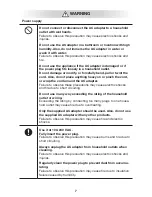 Предварительный просмотр 7 страницы Luxman FLX-15P Operating Instructions Manual