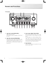 Preview for 6 page of Luxman L-590AXII Owner'S Manual