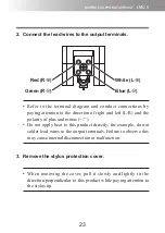 Предварительный просмотр 25 страницы Luxman LMC-5 Owner'S Manual