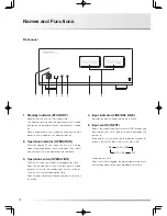 Preview for 6 page of Luxman M-700U Owner'S Manual