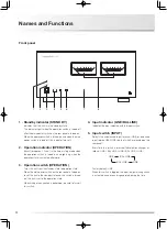 Предварительный просмотр 6 страницы Luxman M-900u Owner'S Manual